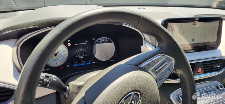 Hyundai Santa Fe 2.2 AMT, 2021, 46 000 км