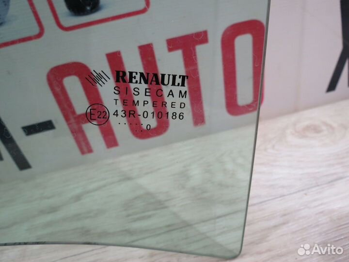 Стекло двери заднее правое Renault Sandero 2
