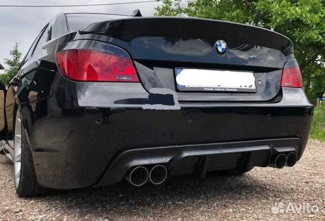 Диффузор F10-style M-technik BMW 5 E60