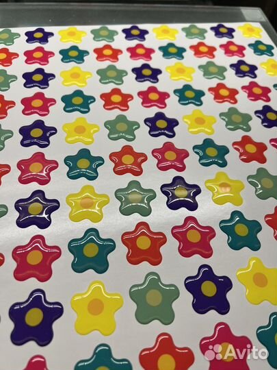 Изготовление объемных наклеек