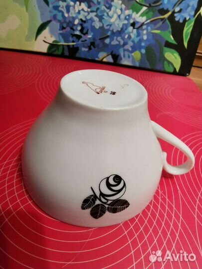 Чашка фарфор. Дулево. Рфз