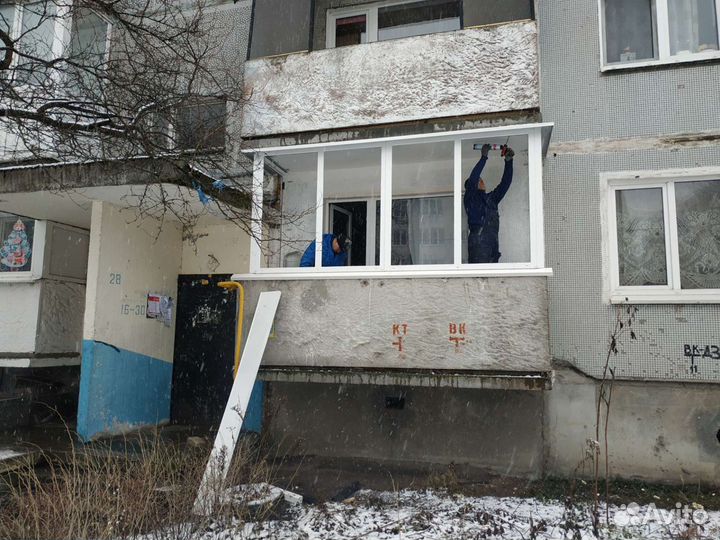 Остекление балконов и лоджий под ключ качественно