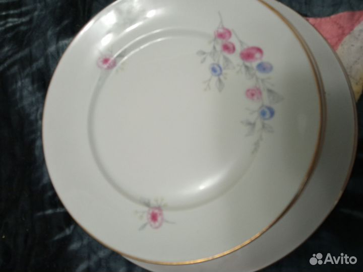 Тарелки фарфор СССР