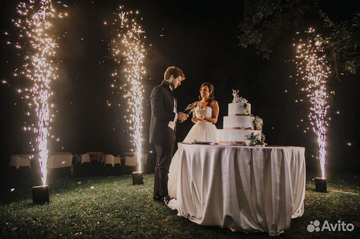 Фонтаны для первого танца/ Спаркуляры