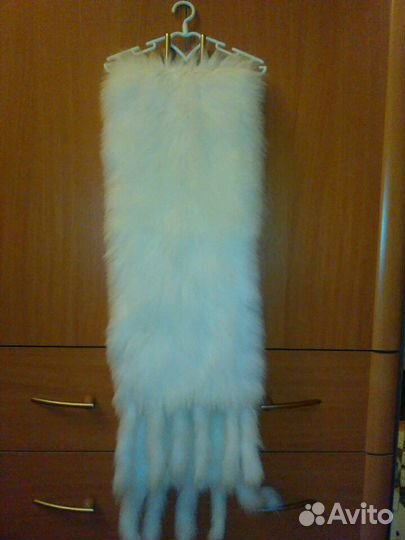 Свадебная накидка вязаный песец