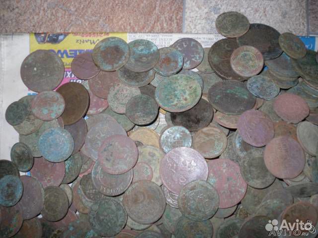 300 монет от Петра до 1915г