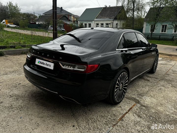 Lincoln Continental 3.7 AT, 2016, 204 000 км