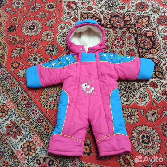 Комбинезоны на осень, зиму от 6 мес до 2 лет