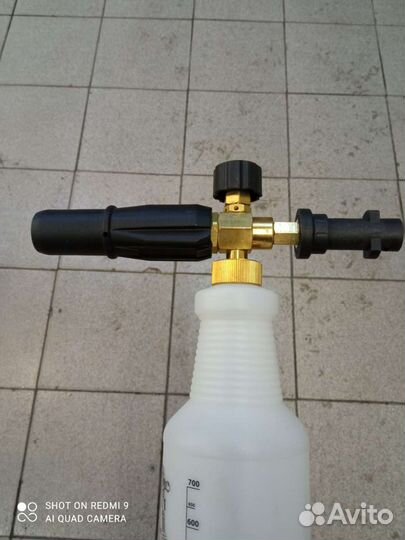 Пенная насадка на минимойку керхер