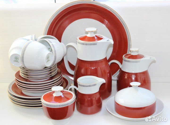Сервис Кольдиц фарфор из ГДР