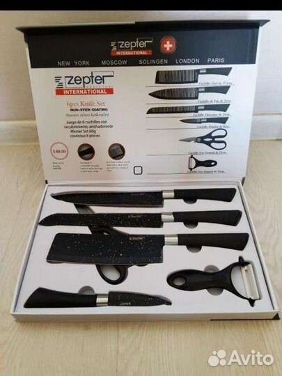 Новый набор ножей zepter 6 предметов