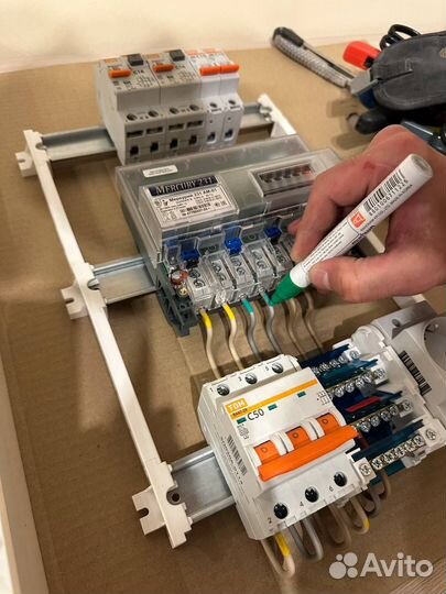 Проектирование электрики, электропроект