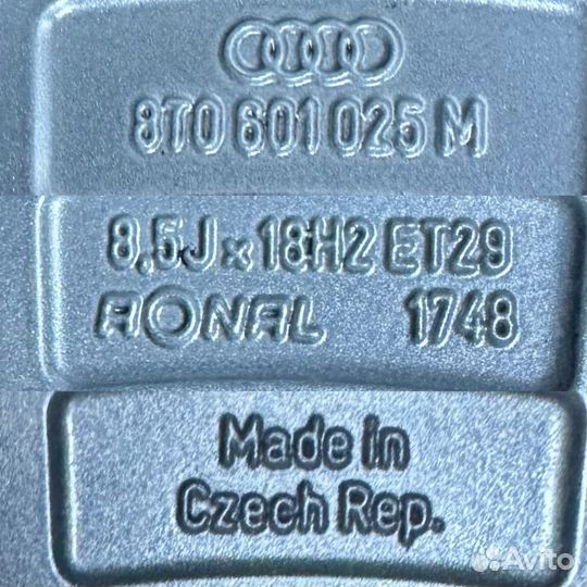 Диск R18 Audi оригинал