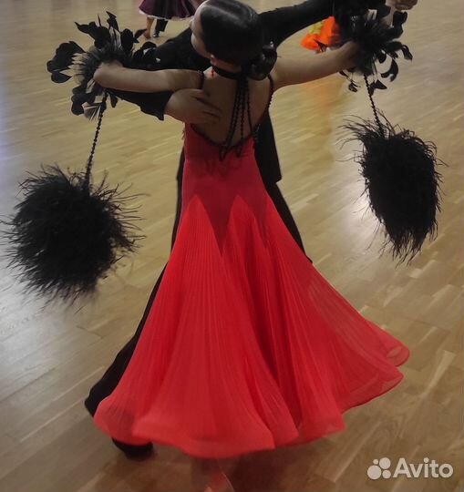 Платье на стандарт, Ю1, рост 146