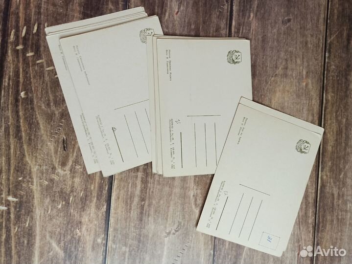 Открытки ч/б Москва времён СССР