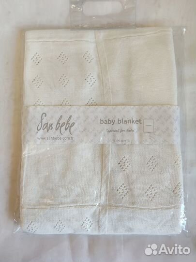 Одеяло плед для малыша, новый, на подарок