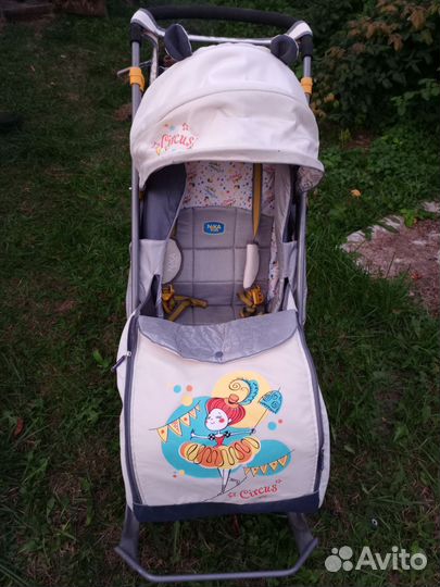 Санки коляска ника