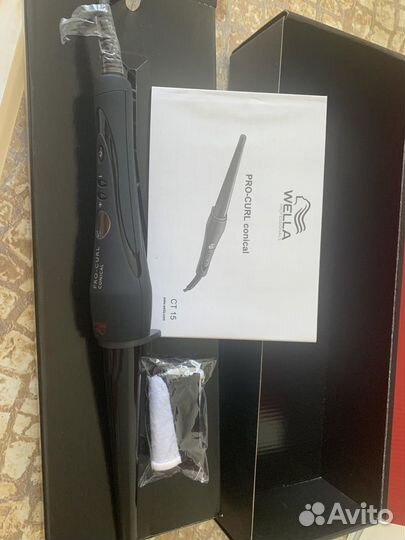 Щипцы плойка для завивки волос Wella pro-curl