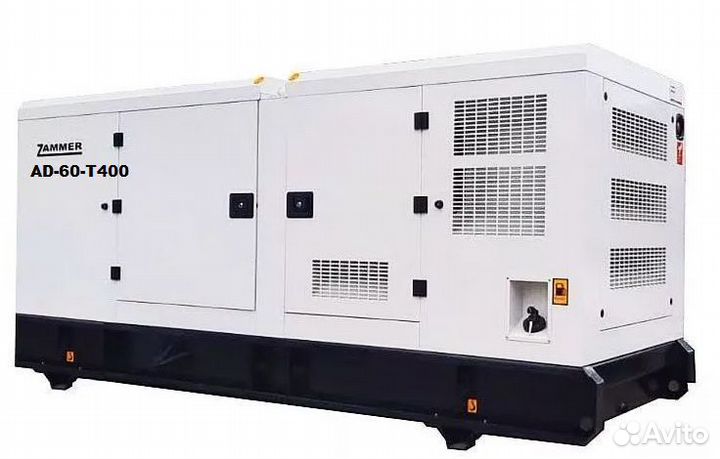 Дизельный генератор 60 кВт новый