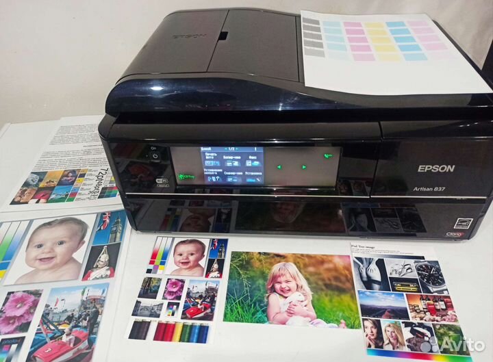Струйное 6-ти цвет мфу Epson artisan 837