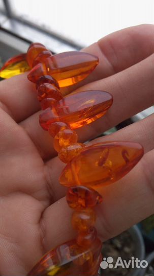 Бусы из янтаря
