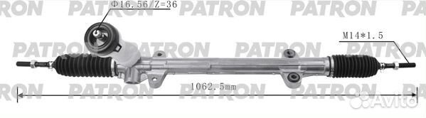 Patron PSG3086 Рейка рулевая hyundai elantra HD 1