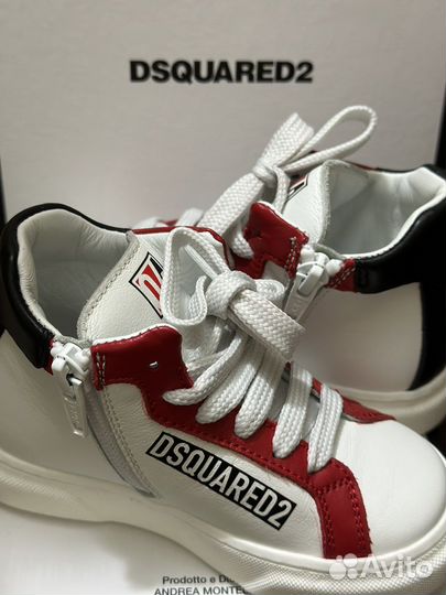 Ботинки детские Dsquared2, 24 размер. Италия