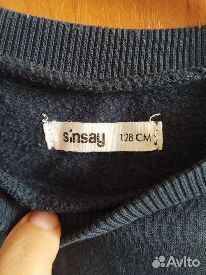 Кофта лонгслив для мальчика р 128