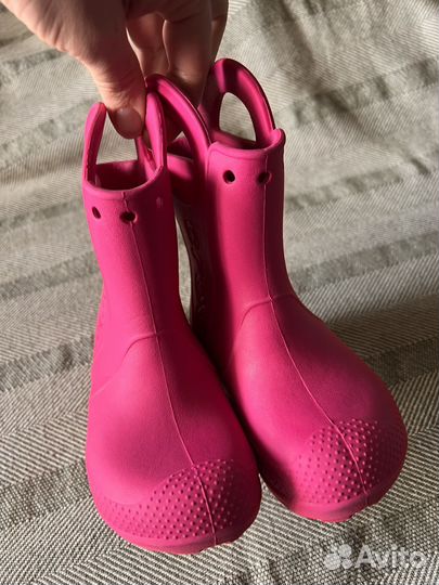 Резиновые сапоги crocs c9