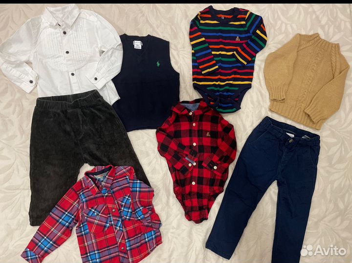 Вещи на мальчика 74-98. Zara, gap