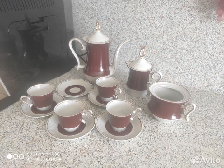 Кофейный сервиз из СССР