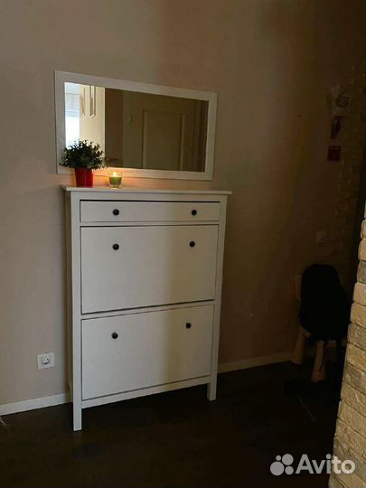 Галошница, 2 отделения, белая