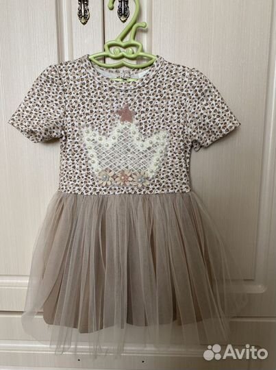 Платье для девочки 80 размер