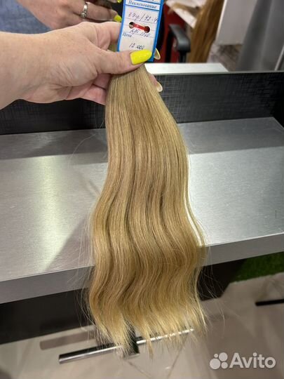 Славянка неокрашенный блонд 43см