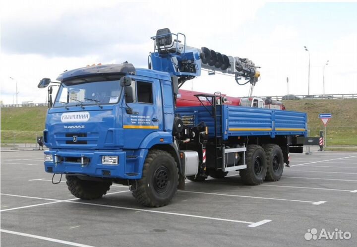 КамАЗ 43118-73094-50 с КМУ, 2023