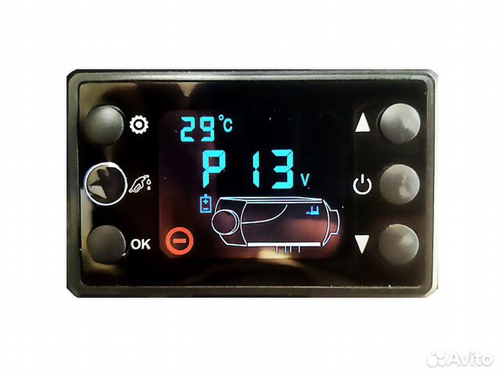 Автономный переносной дизельный отопитель (сухой ф