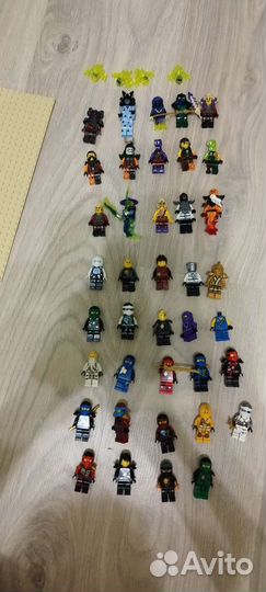 Lego ниндзяго минифигурки