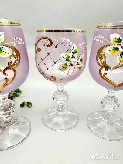 Фужеры Богемия