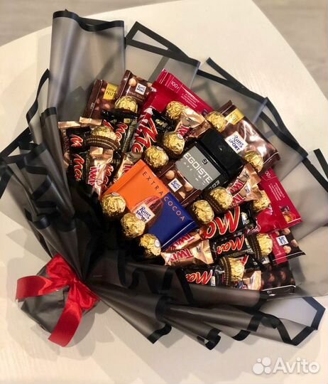 Букеты из конфет