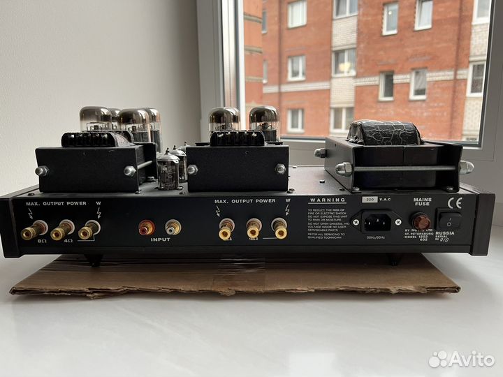 Усилитель ламповый 6п3се