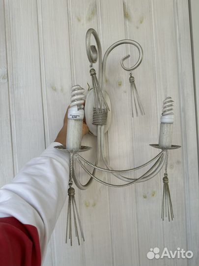 Настенный светильник бра прованс