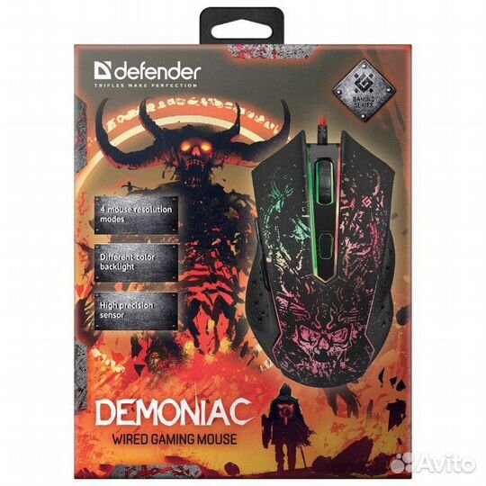 Игровая мышка Defender Demoniac GM-540L