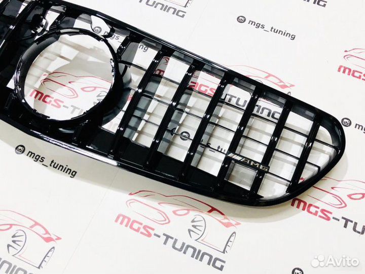 Решетка Mercedes S-Coupe C217 GT Black 14-17гг AMG
