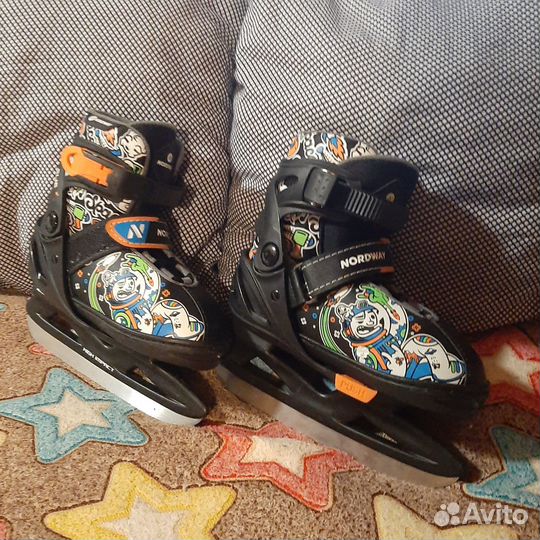 Коньки раздвижные 26-31