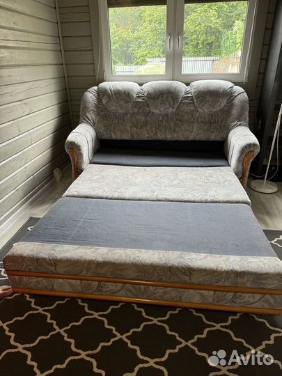 Диван раскладной и 2 кресла бу бесплатно