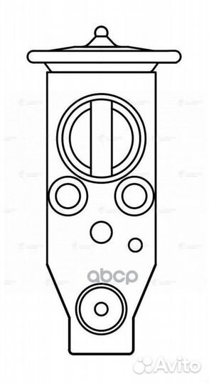 Клапан расш. кондиционера (трв) ltrv 1400 luzar
