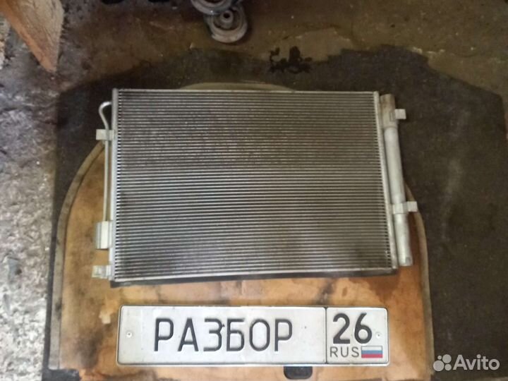 Радиатор кондиционера hyundai solaris 1