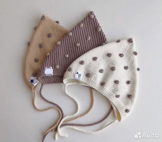 Шапка вязаная детская