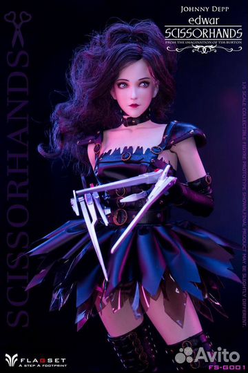 Подвижная Фигурка Эдвард Руки-Ножницы