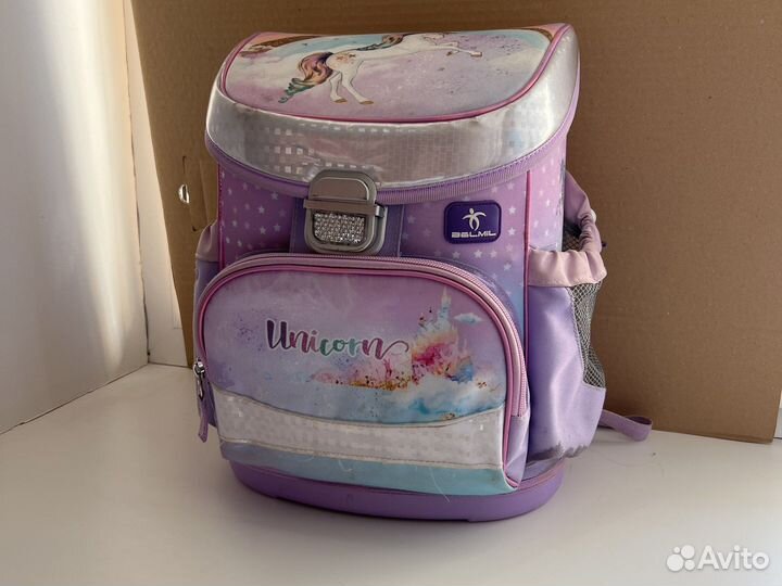 Ранец школьный Belmil+пеналы+мешок